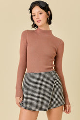 Houndstooth Skort